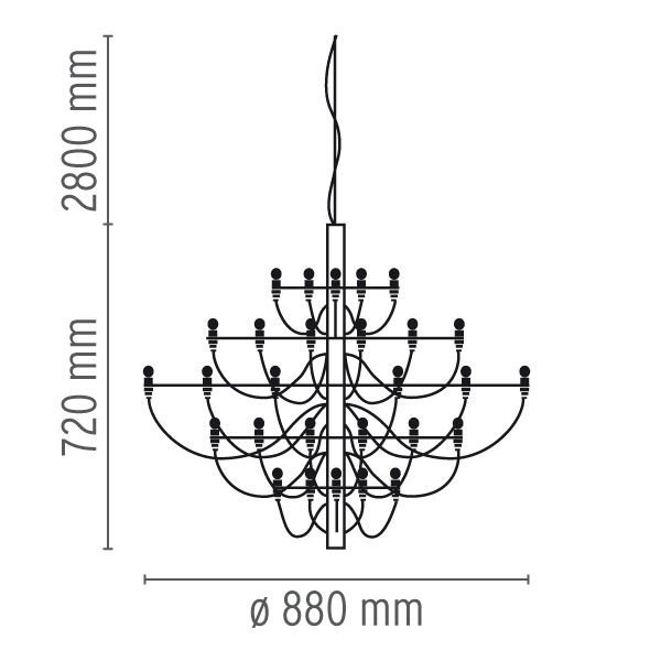 Flos 2097/30 pendel