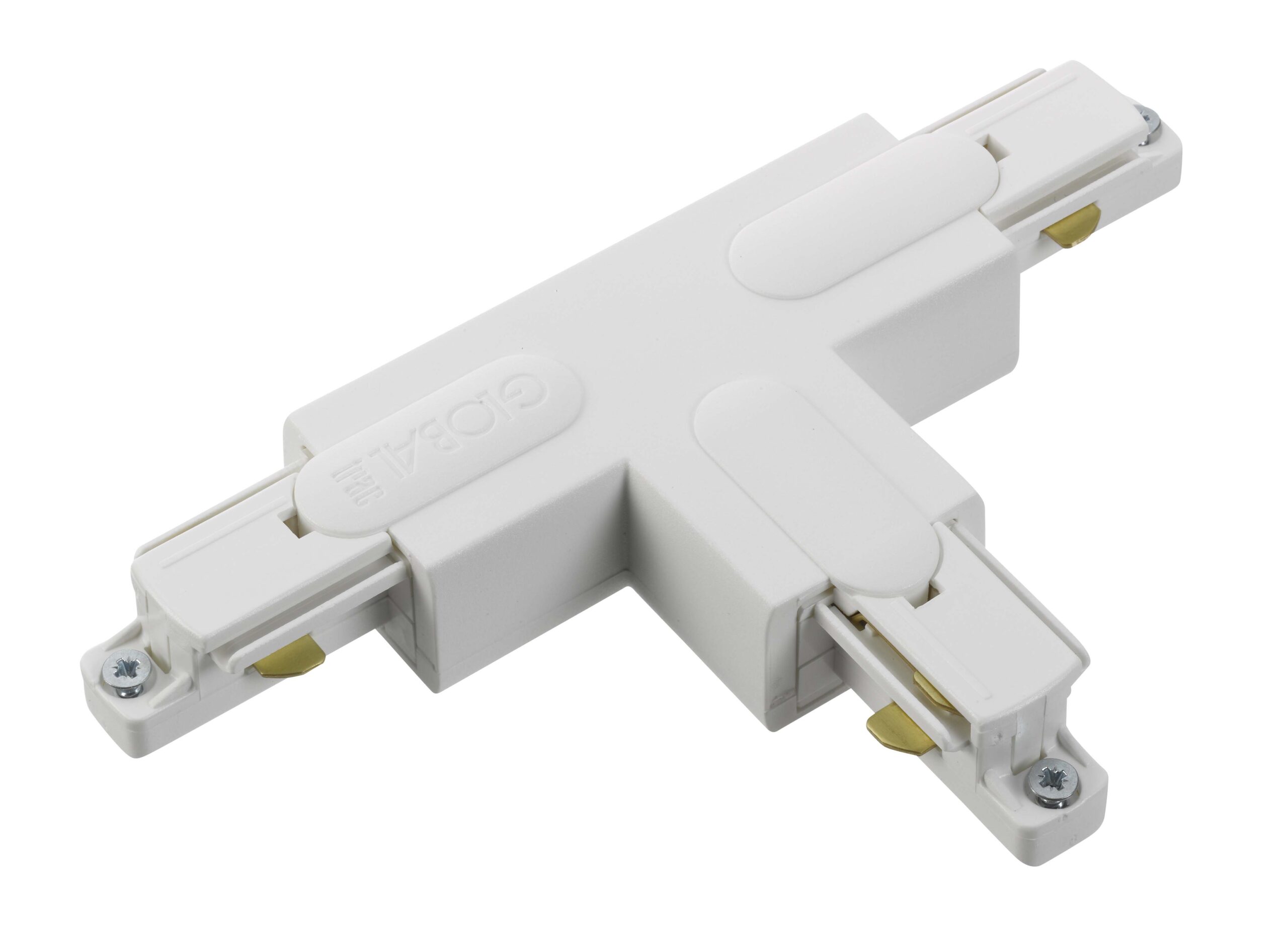 Global 1F T-stykke højre GB36 Hvid