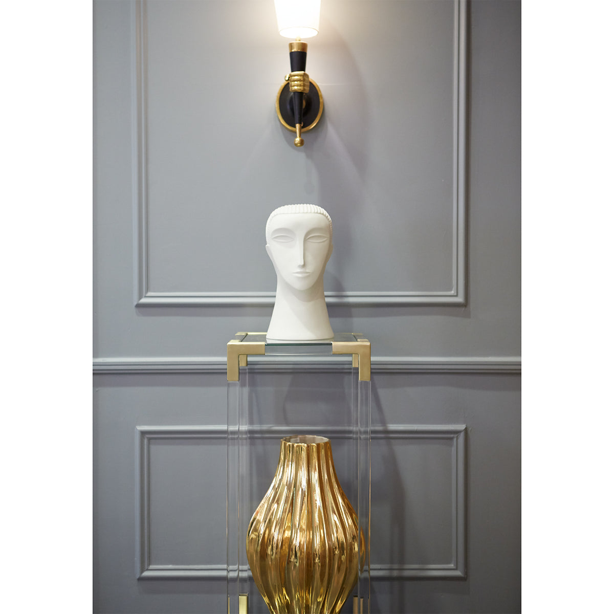 Jonathan Adler Brass Hand væglampe