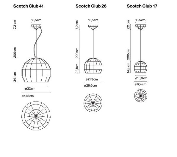 Marset Scotch Club Pendel