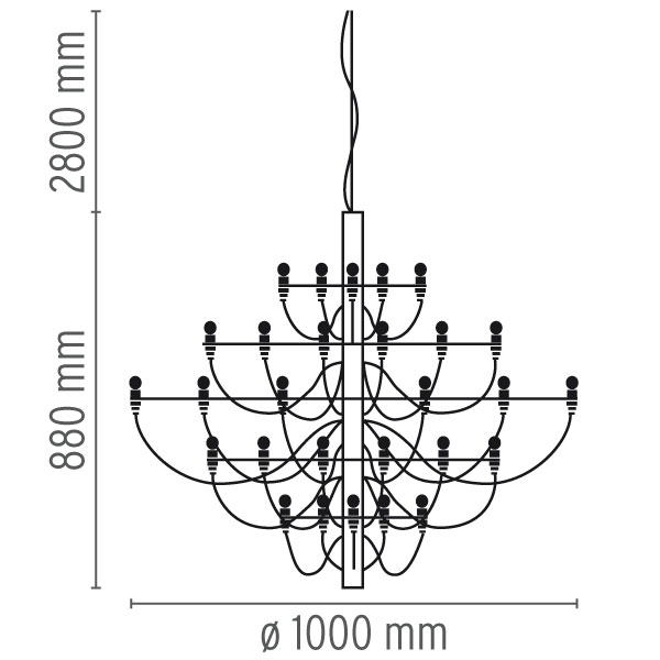 Flos 2097/50 pendel