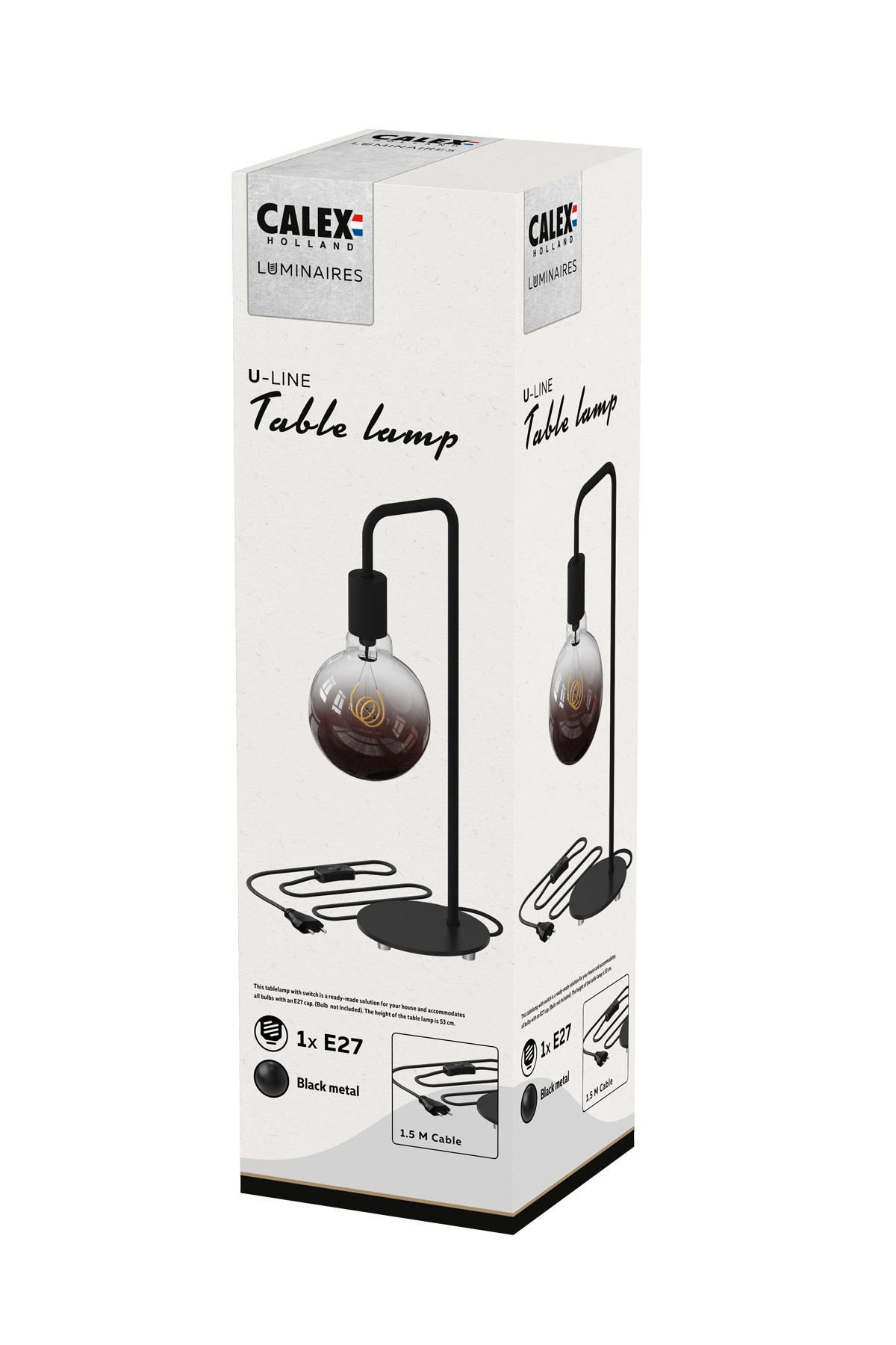 Calex U-line Bordlampe